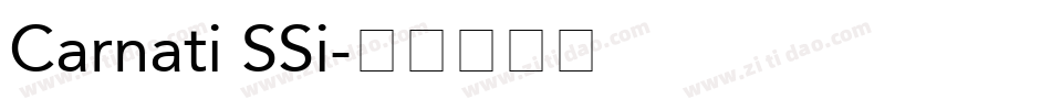 Carnati SSi字体转换